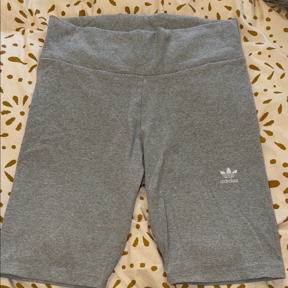 Adidas Gray Biker Shorts